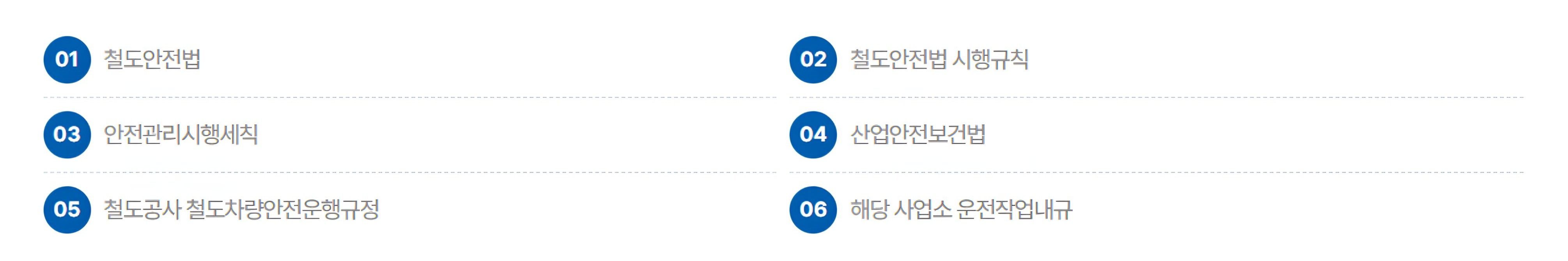 입환사업 관련 법규